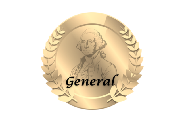 General level sponsor medal